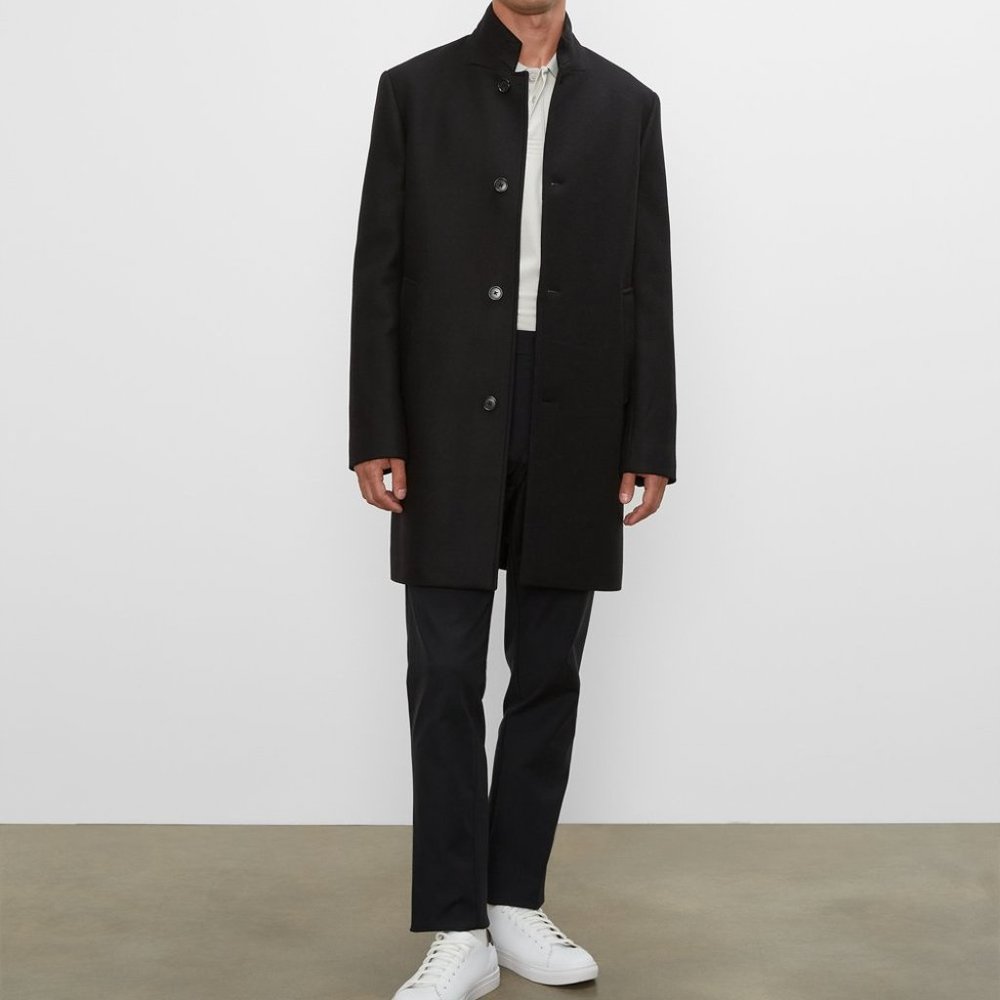 Club Monaco Loukas Funnel Neck Coat (size 38)